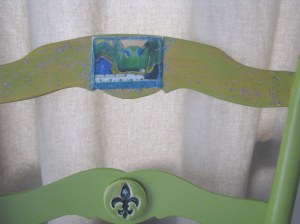 Mardi Gras Chair