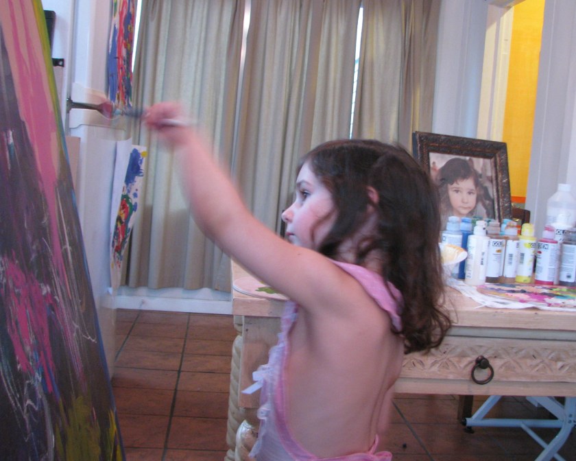 Painting Skeleton Jack and Sally