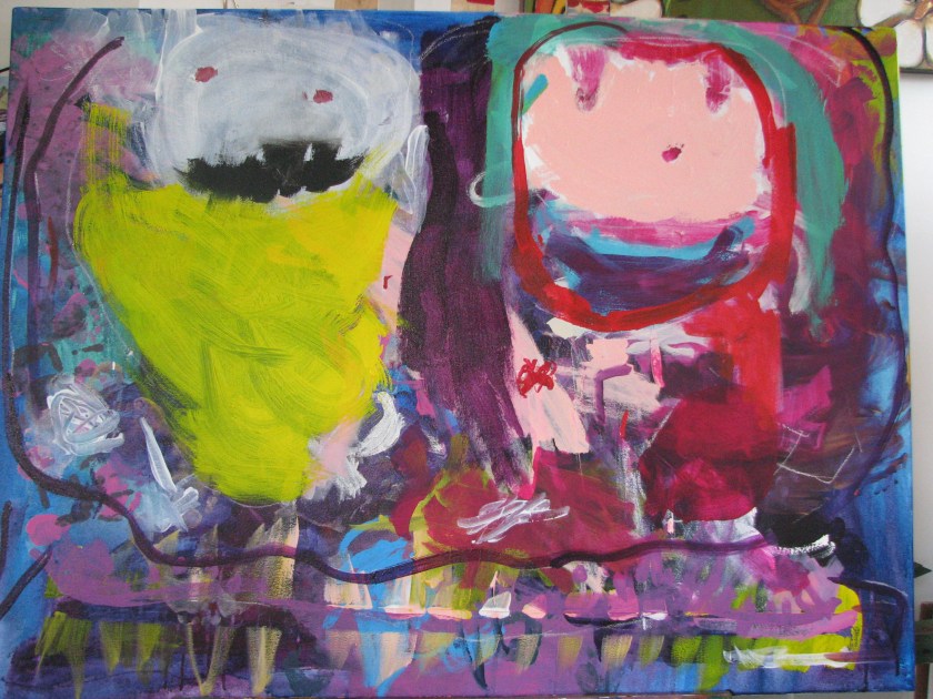 Skellington Jack and Sally in Progress