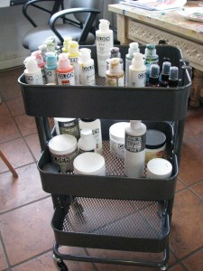 Rolling Cart from IKEA.