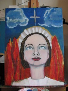 Joan of Arc in progress