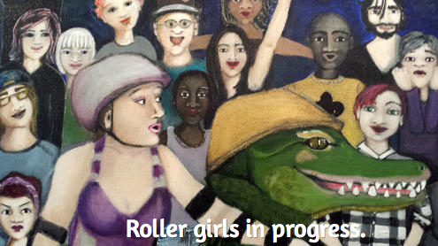Rollergirls in progress
